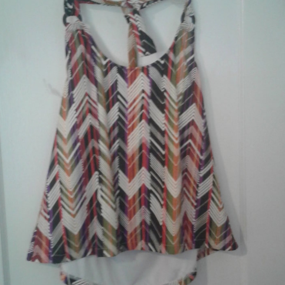 Catalina Plus Size 1X 16W Vibrant Tankini Swim Top